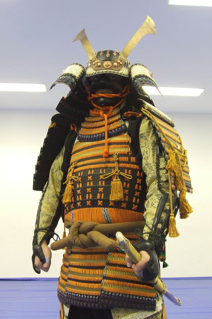 Japanese samurai armour